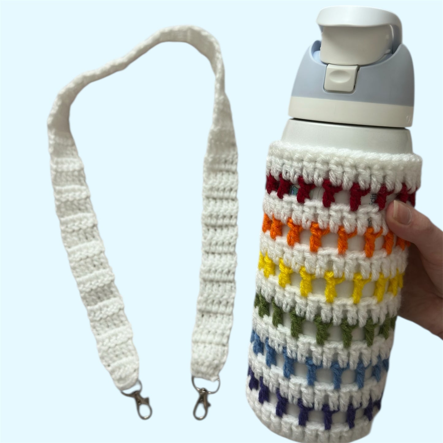 Rainbow Water Bottle Holder
