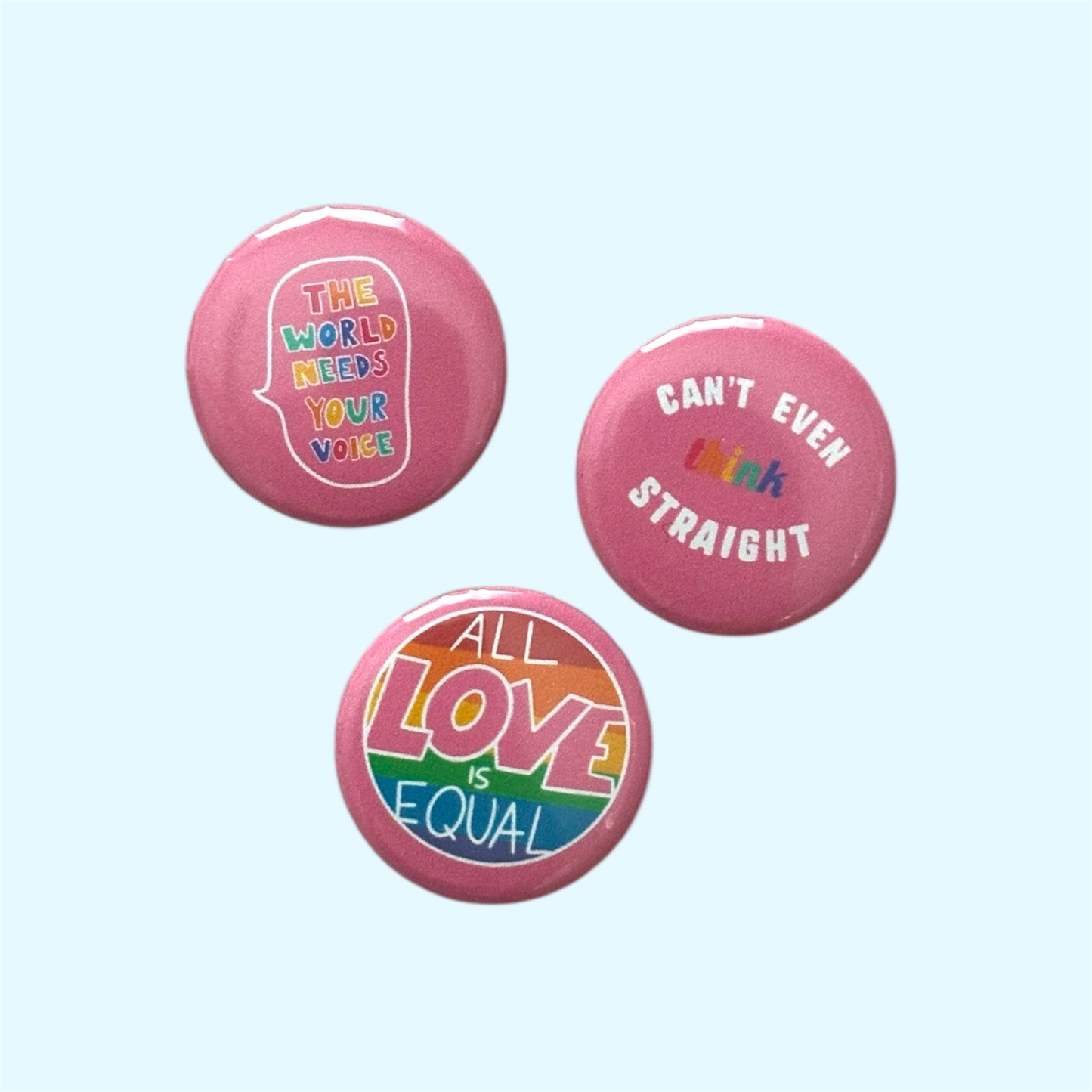 Pride pins
