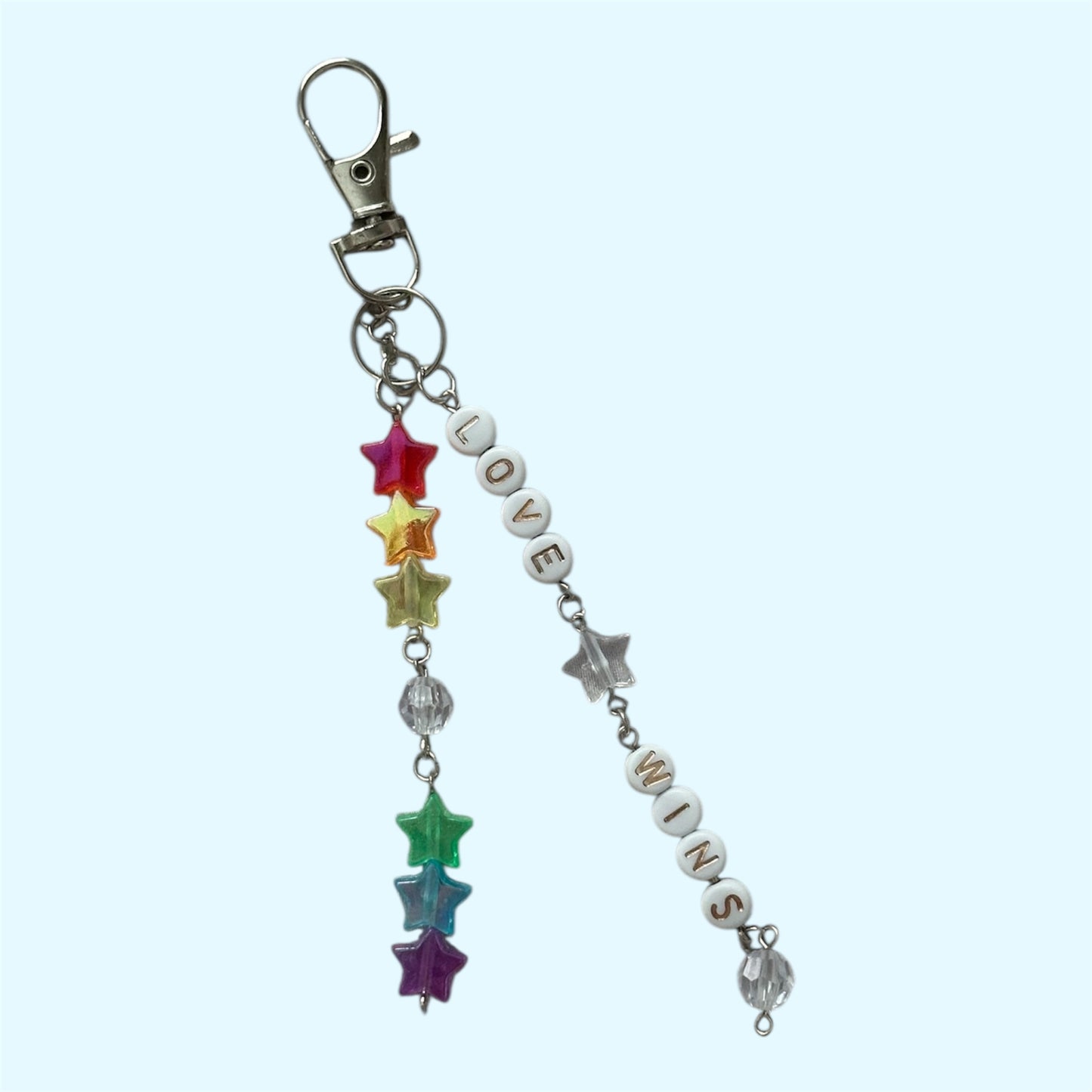 Love wins keychain