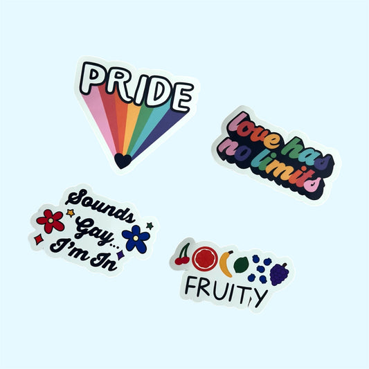 Pride stickers