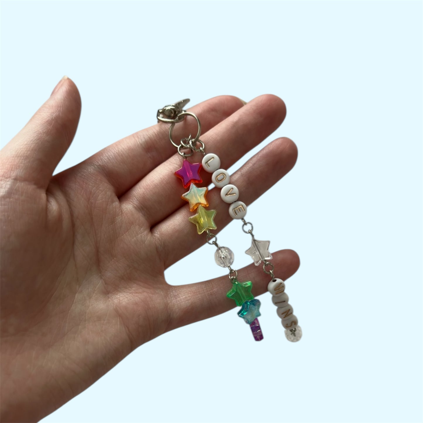 Love wins keychain